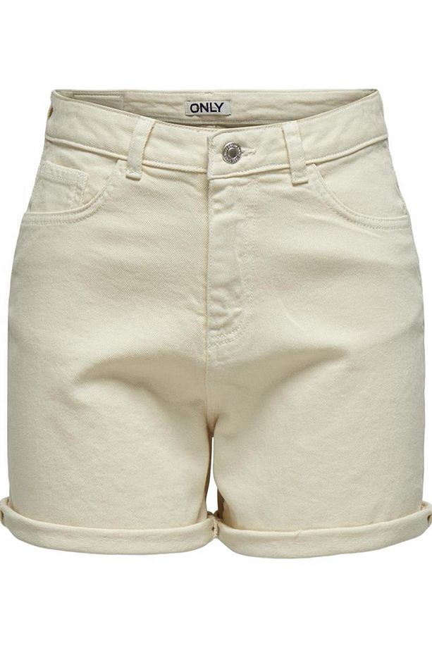 Onljosephıne Stretch Shorts Dnm Azg Noos 15321381 Ekru - 3