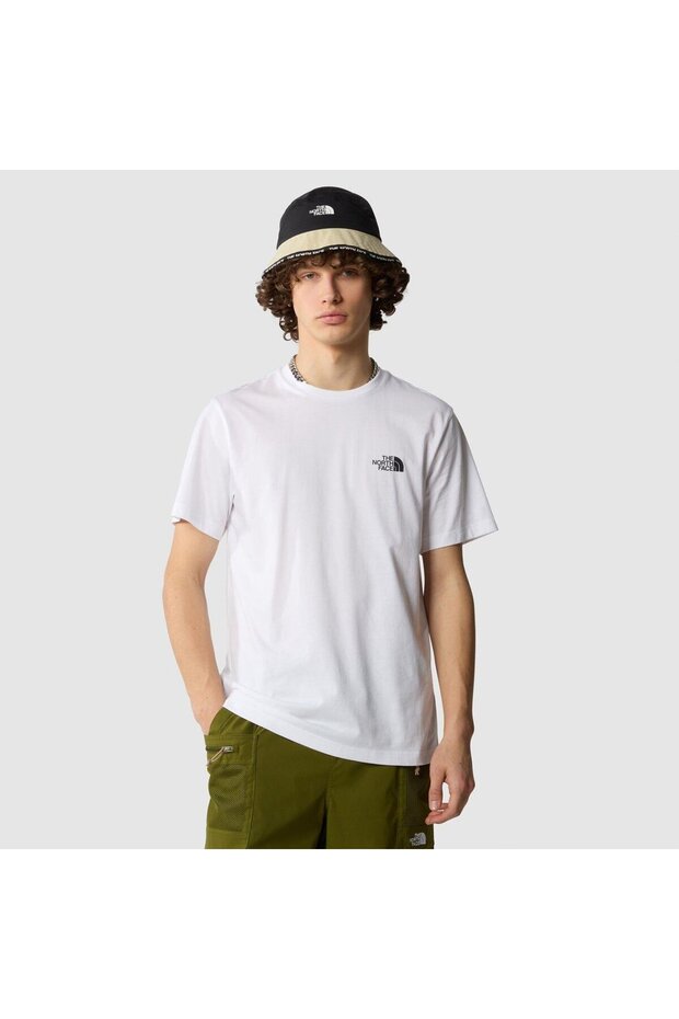 M SS SIMPLE DOME TEE White - 1