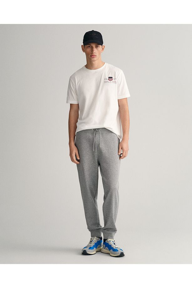 Erkek Gri Regular Fit Eşofman Altı - 1