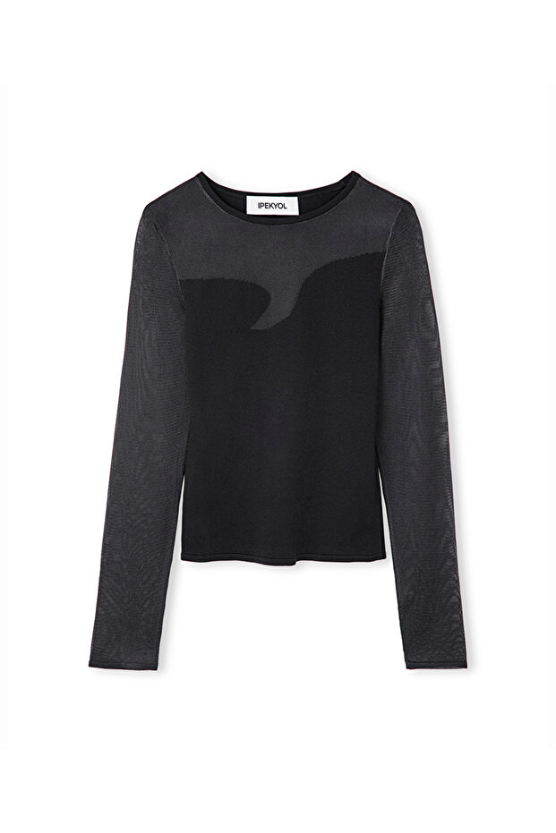 Transparan mix triko - 3