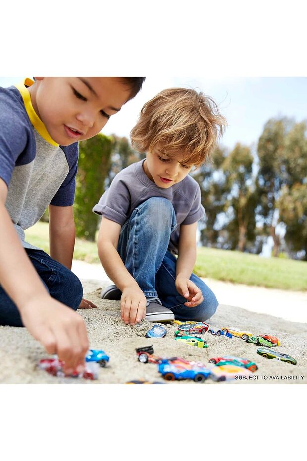 مجموعة من 10 سيارات مصبوبة بمقياس 1:64 (مجموعة من 10 قطع) - 3