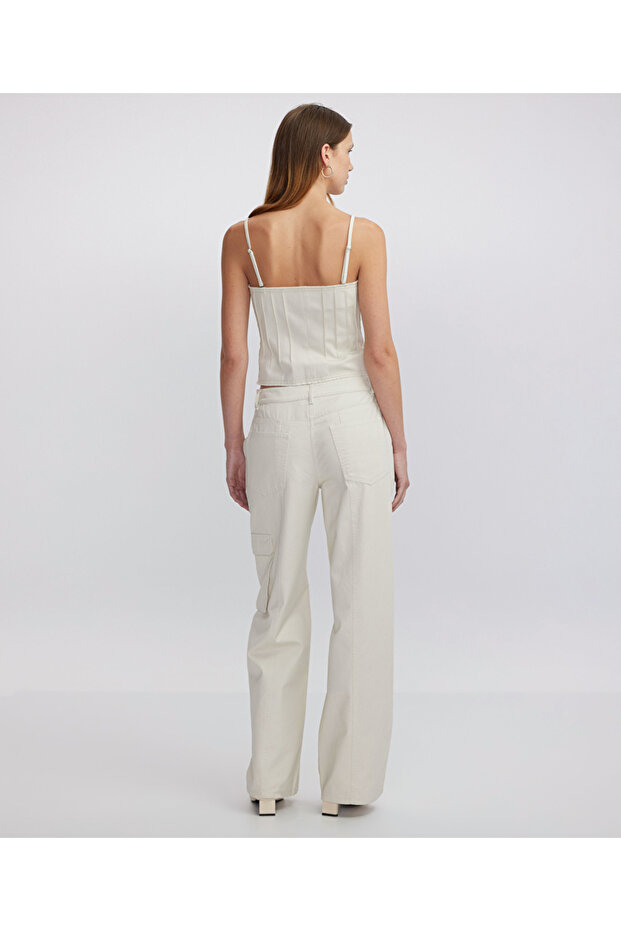 Non denim kargo pantolon - 7