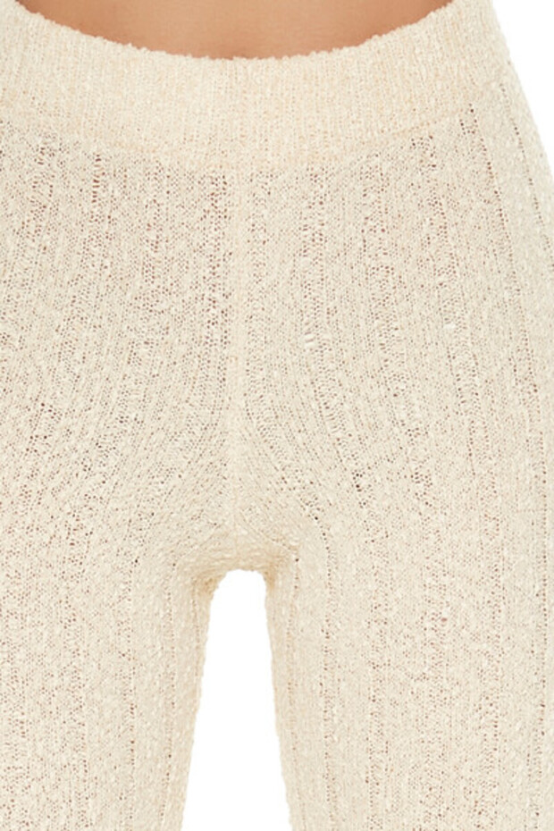 Örme Flare Pantolon - 3