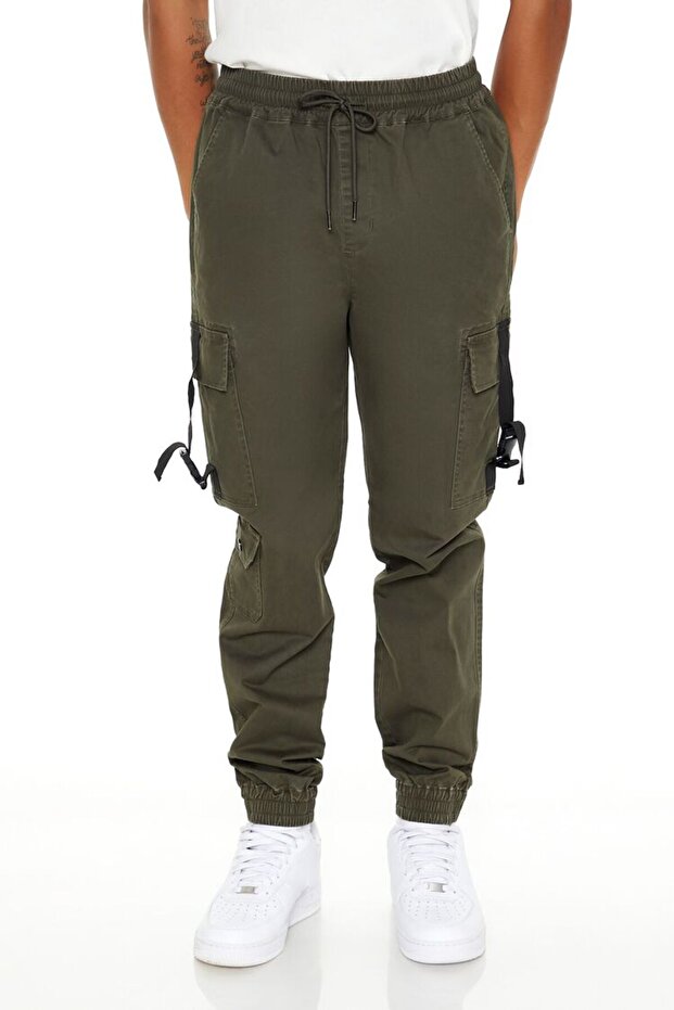 Kargo Utility Jogger Pantolon - 1