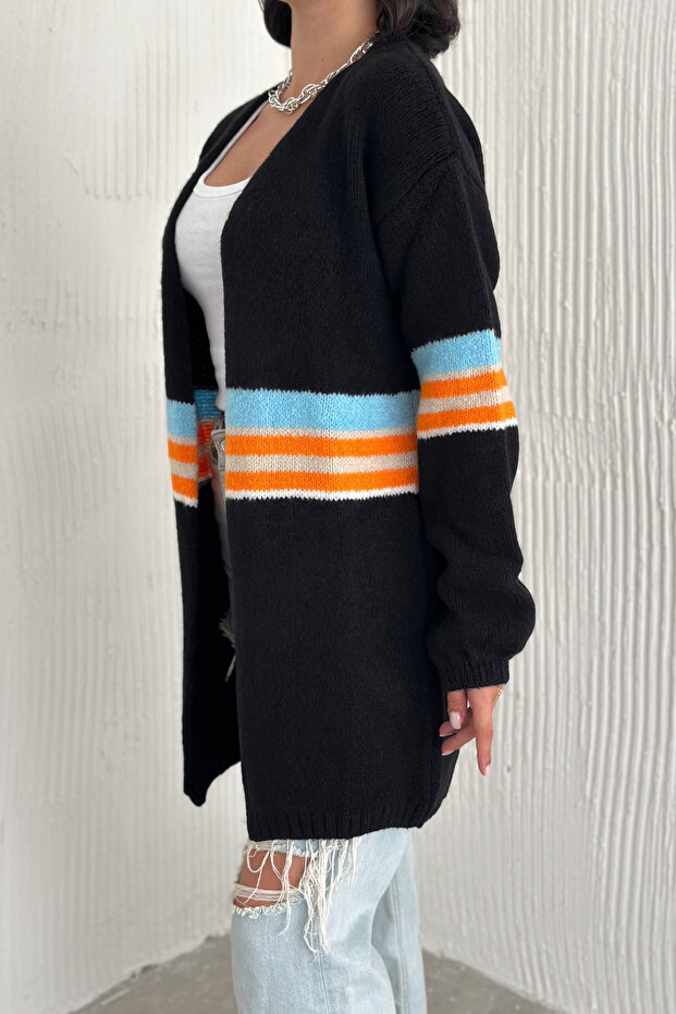 Patterned Soft Texture Knitwear Cardigan - 3