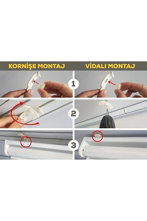 açıkkrem mat stor dilimli - 4