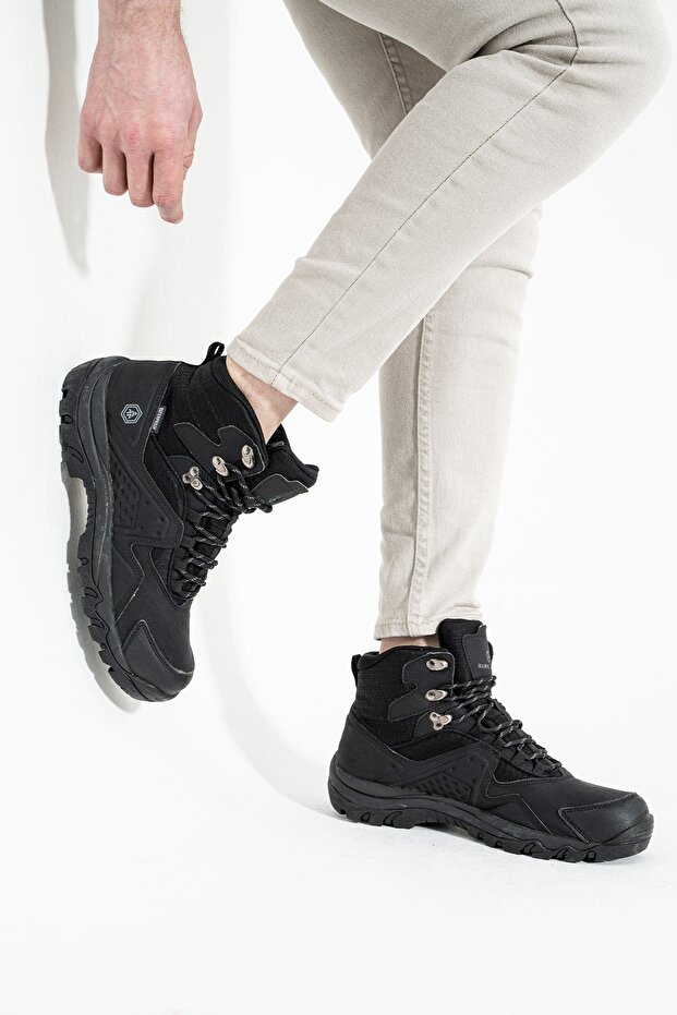 Vader Αδιάβροχες Μαύρες Ανδρικές Μπότες εξωτερικού χώρου - 3
