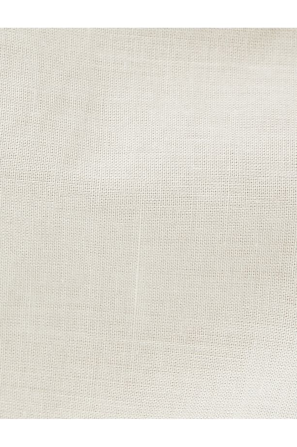 Pijama Altı Şort Nakışlı Beli Lastikli Pamuklu - 6