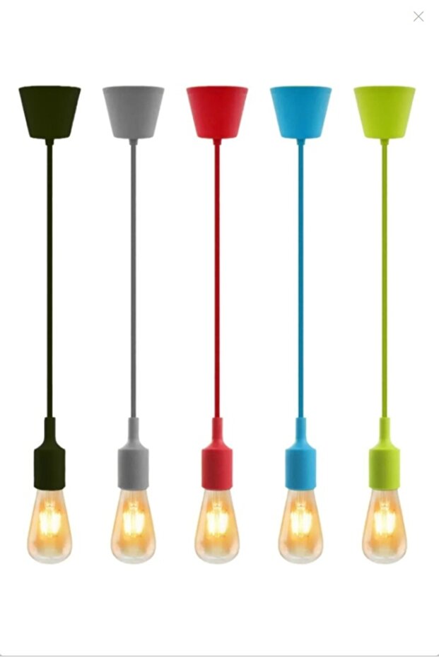 Sarkıt Duy Aplik Kırmızı - 1