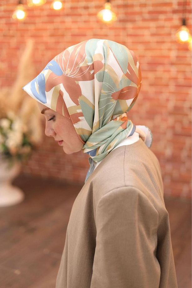 Twill Ipek Eşarp 11439-01 - 1