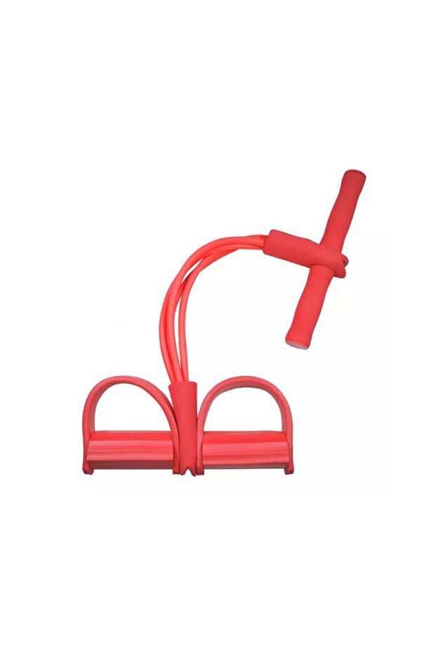 Red Exercise Foot Pull Rubber