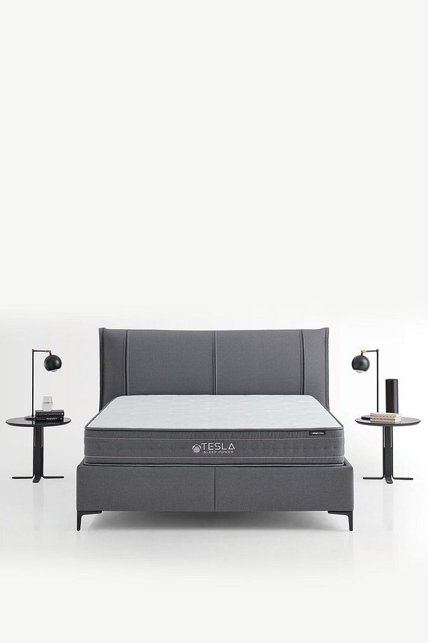 Tesla Sleep Power 3'lü Yatak, Baza, Başlık Set - 3