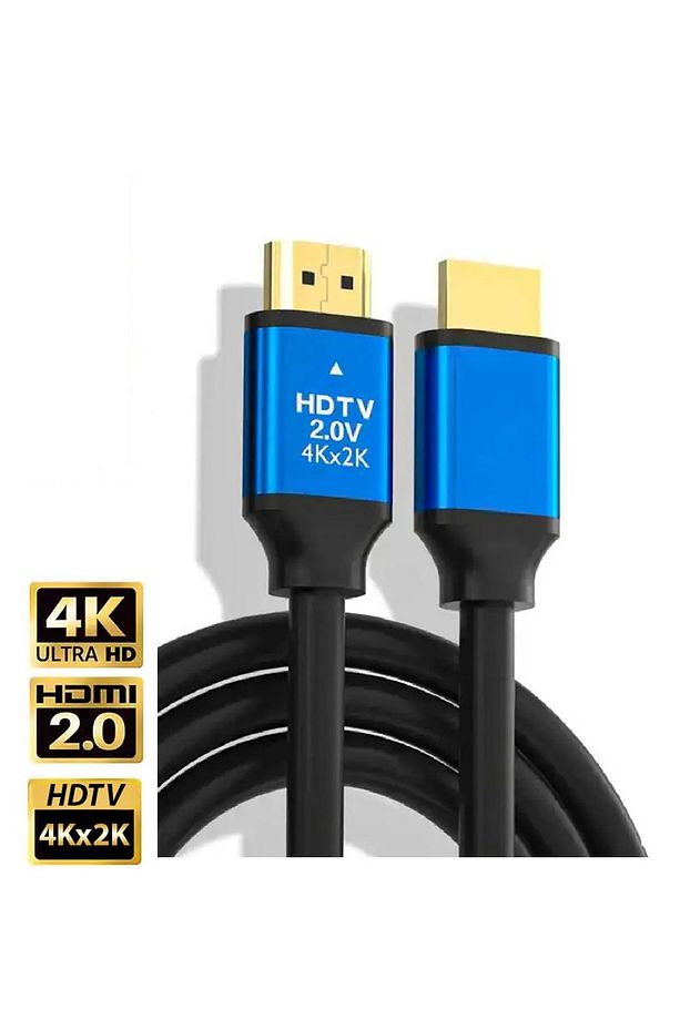 4K 2.0V HDMI KABLO ULTRA HD PREMIUM Yüksek Hız ve Netlikte Aktarır (3 Metre) - 3