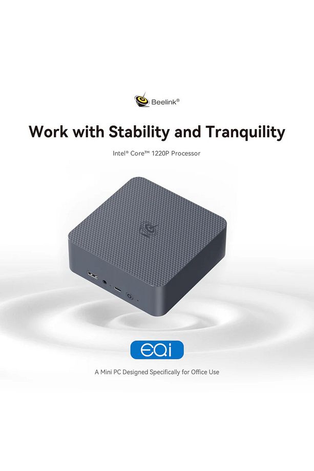 EQi12 Intel® Core™ 1220P/12450H/12650H, 24GB DDR5, 500GB/ITB SSD - 2