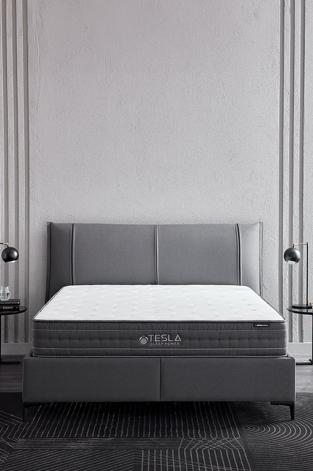 Tesla Sleep Power 3'lü Yatak, Baza, Başlık Set - 2