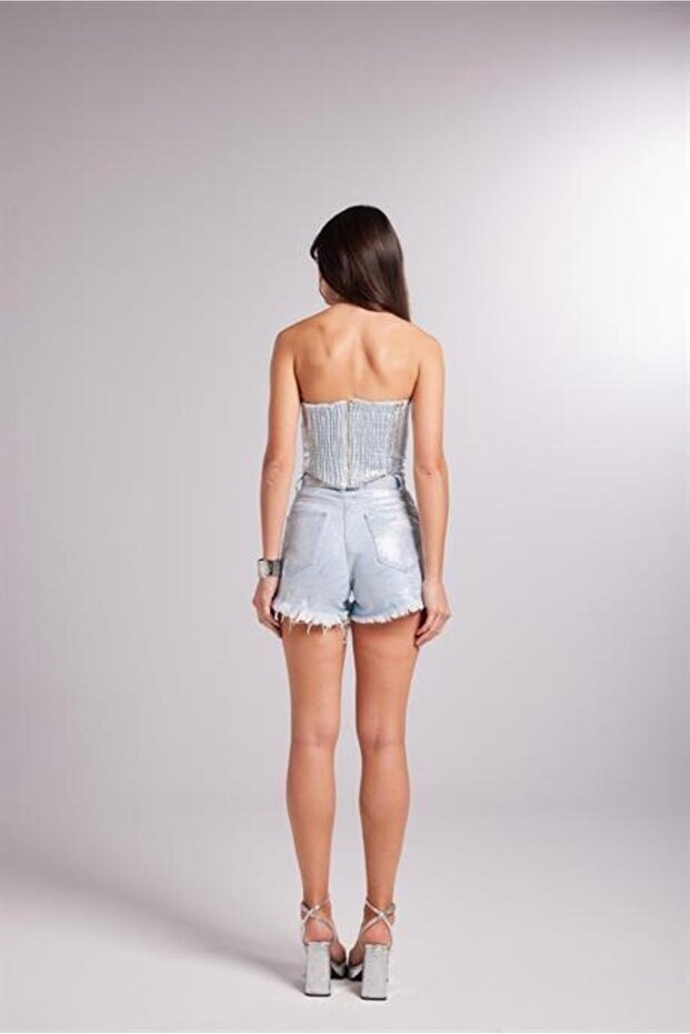 Glossy Büstiyer Mavi - 6