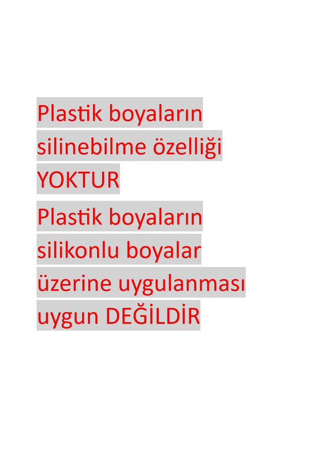 Plastik İç Cephe Duvar Boyası 3,5 Kg-Gülpembe - 2