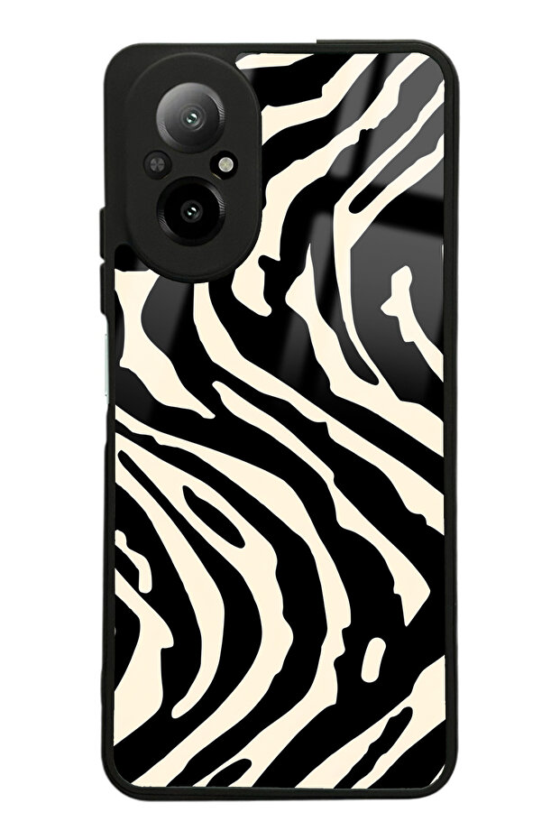 Oppo Realme 12 Lite Zebra Design Glossy Phone Case