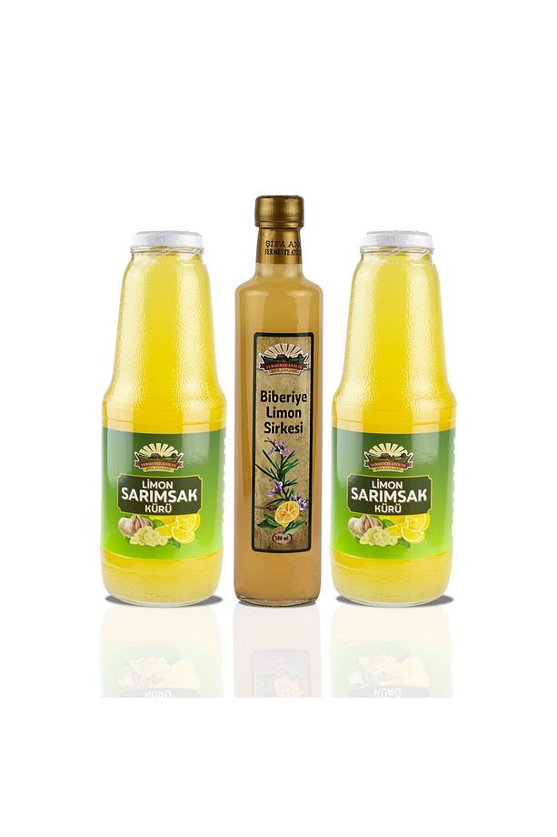 2 Adet Sarımsak & Limon Kürü (2 x 1000ml.) - 1