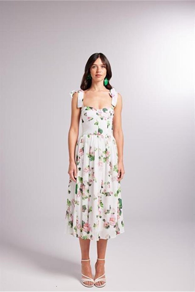 Donatella Elbise Beyaz - 3