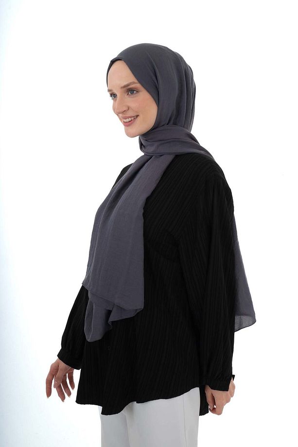 Soft Pamuk Şal Antrasit - 1