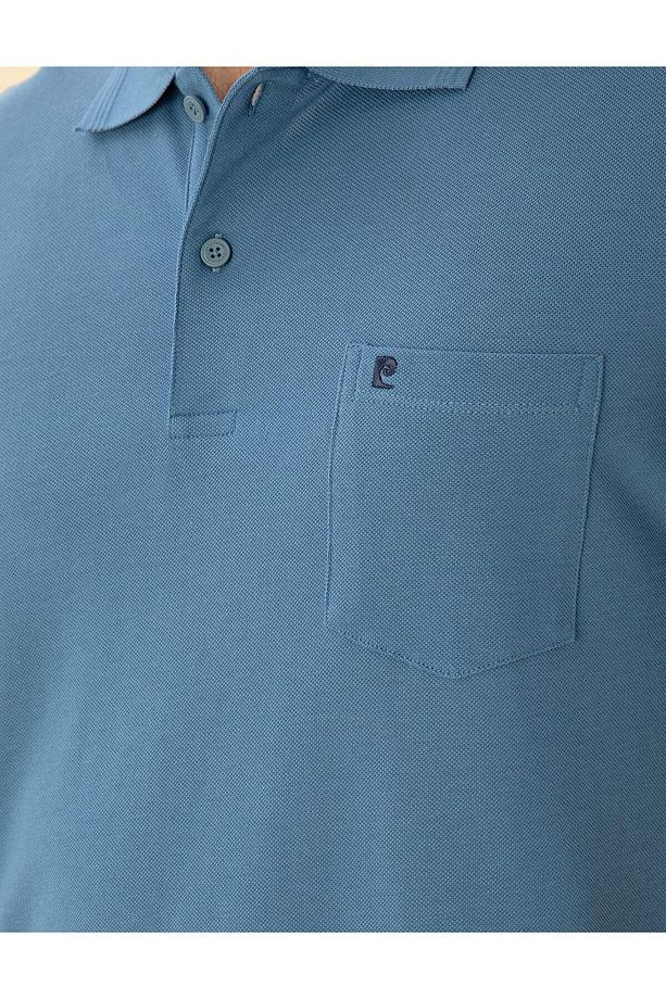 Koyu Mavi Regular Fit Basic Tişört 50291576-vr032 - 7