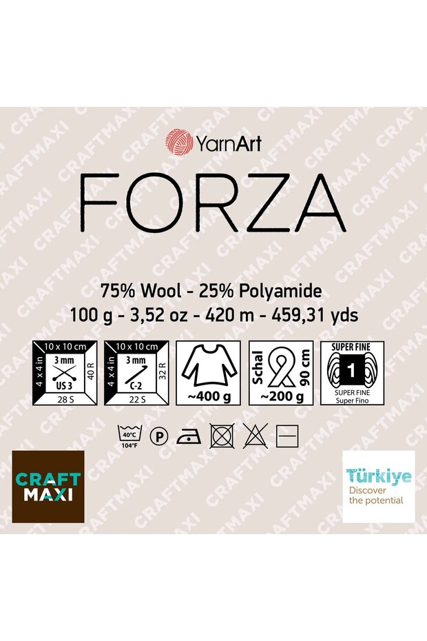 FORZA - EBRULİ EL ÖRGÜ İPİ EBRULİ-2602 - 5