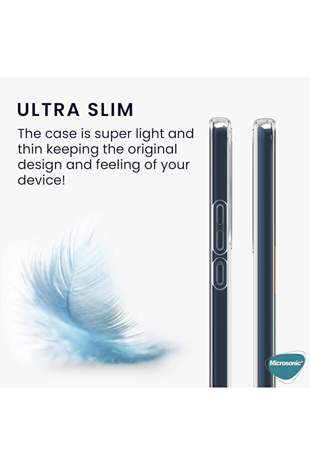 Xiaomi Redmi Note 14 Pro Plus Kılıf Transparent Soft Şeffaf - 7