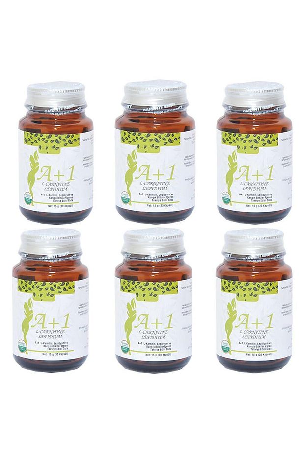A1 L-carnitine Lepidium A 1 Bitkisel 30 Kapsül X 6 Adet Kutu - 2