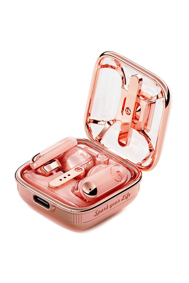 Lovelock Kayıt Özellikli Bluetooth Hoparlör Ve Spark Air Tws Kulaklık Hediye Seti - 5
