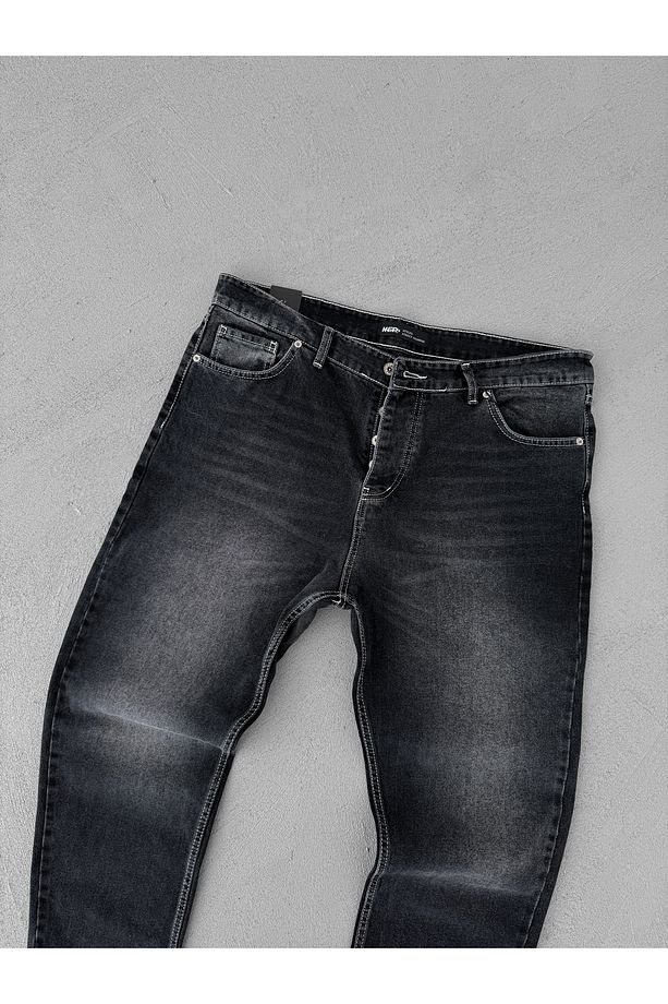 Antrasit Dikişli Yıkamalı Boyfriend KE-632 - 8