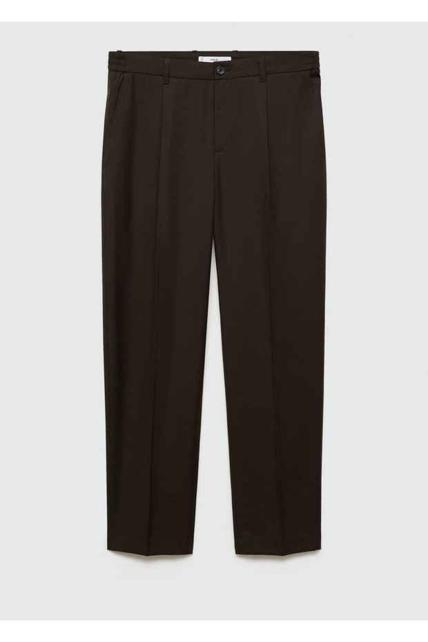 Regular kesim pensli pantolon - 3