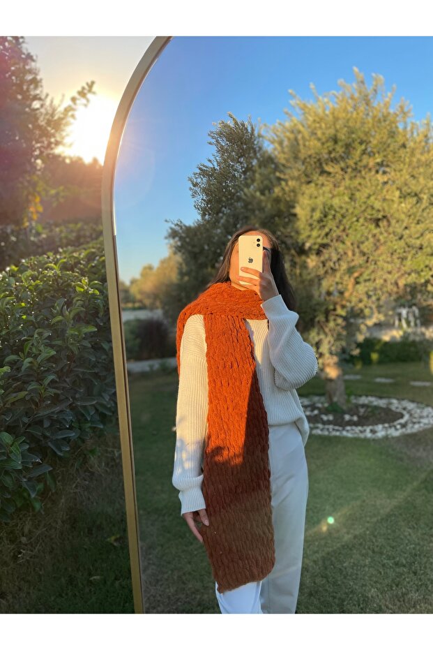 Puffy Kiremit Atkı - 2