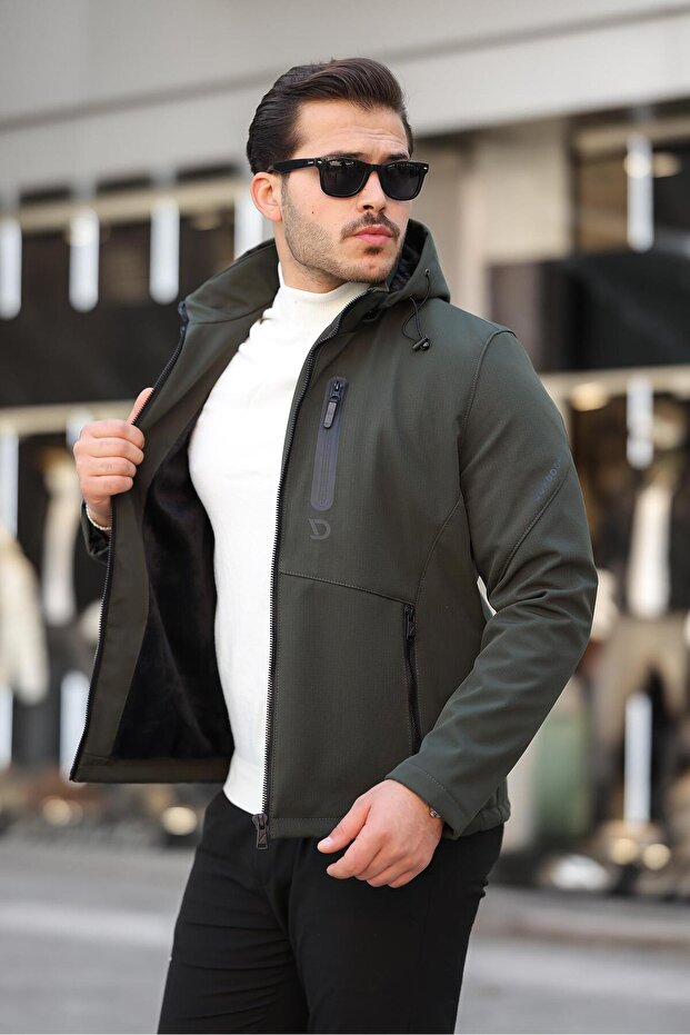 سترة سوفتشيل مقاومة للماء والرياح - 1