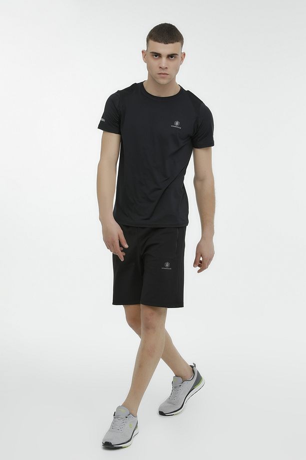 M-CT101 BSC PES SHORT 4FX Siyah Erkek Şort - 3