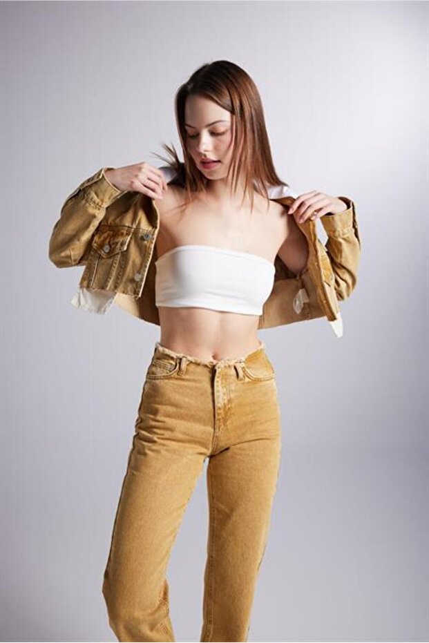 Rusted Jean Ceket Camel - 4