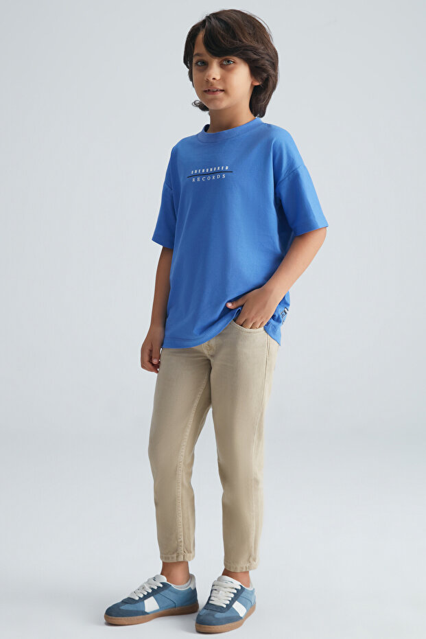 Jalen Boy's Cobalt Blue T-Shirt