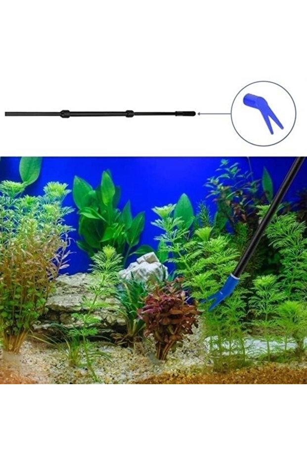 Image showcasing CT STONES 5 in 1 Aquarium Tank Cleaning Kit Goldfish Care Set- Trendyol