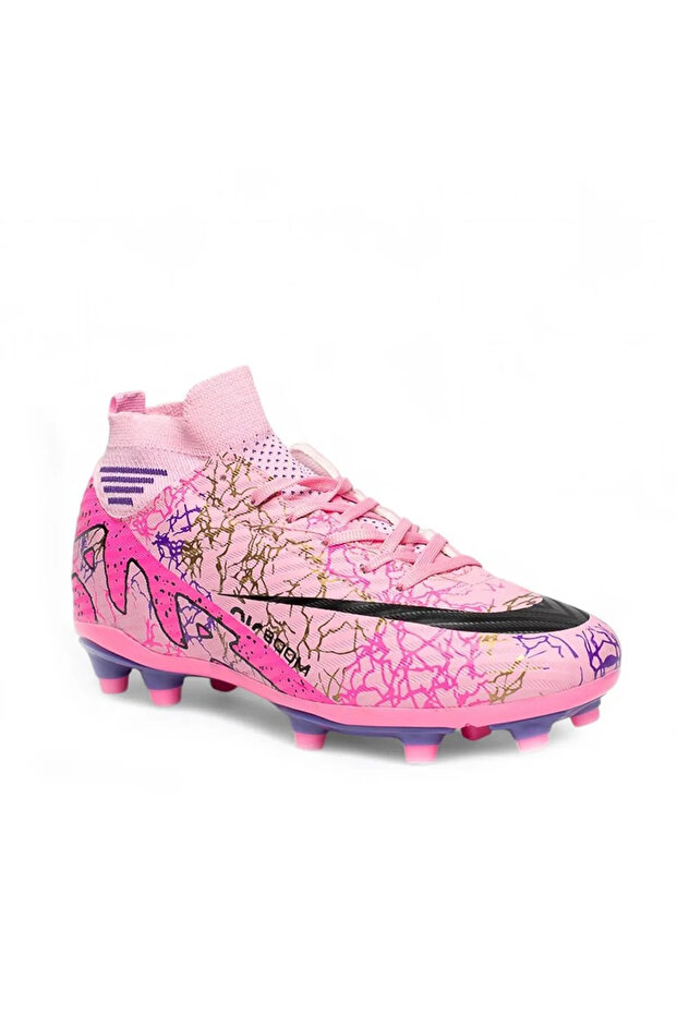 Techsport Laliga Air Unisex Halı Saha Ve Çim Zemin Kramponu Çoraplı Renkli