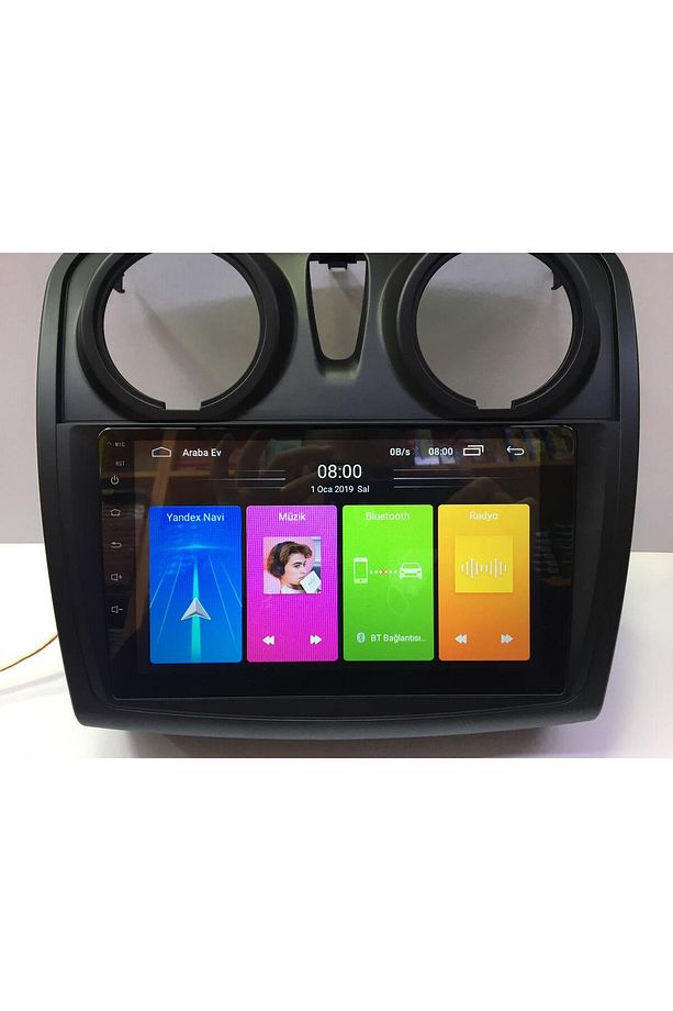 DACİA SANDERO MULTİMEDYA TEYP 9'' ANDROİD 15 2-32 CARPLAY ANDROİD AUTO KAMERA HEDİYE - 2