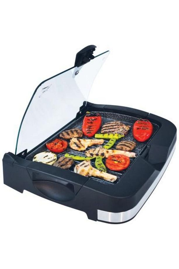Brb 3000 Barbecue 2400 W Cam Kapaklı Izgara - 4