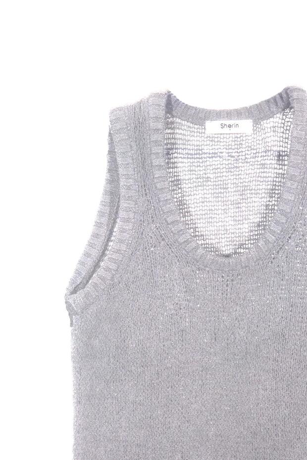 Gri Triko Süveter - 8