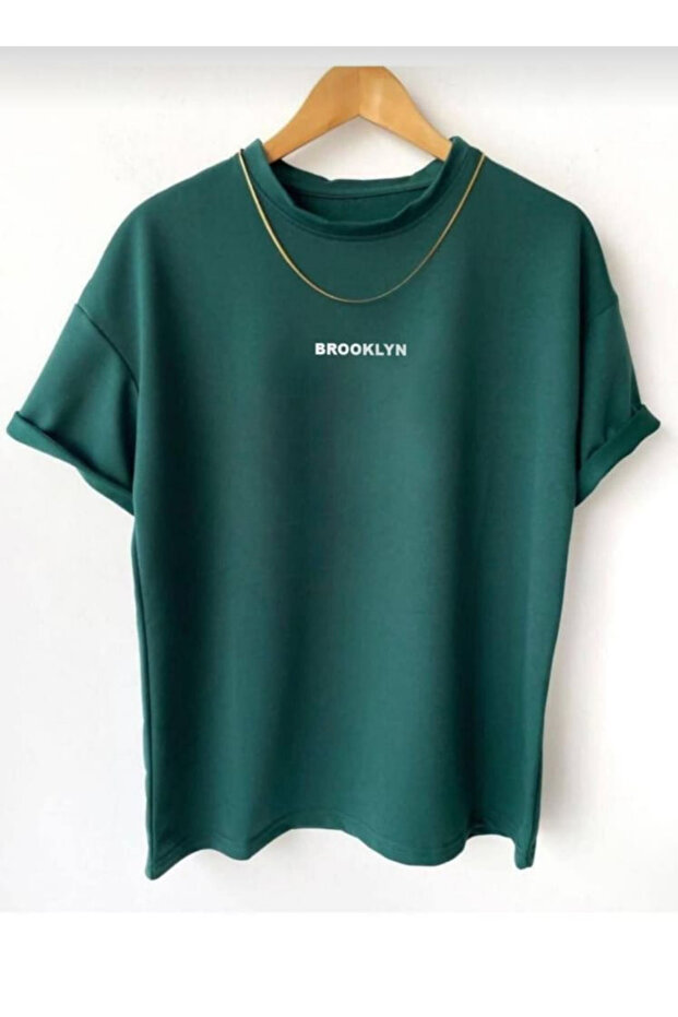 Brooklyn Minimal Printed Cotton Unisex Short Sleeve T-Shirt