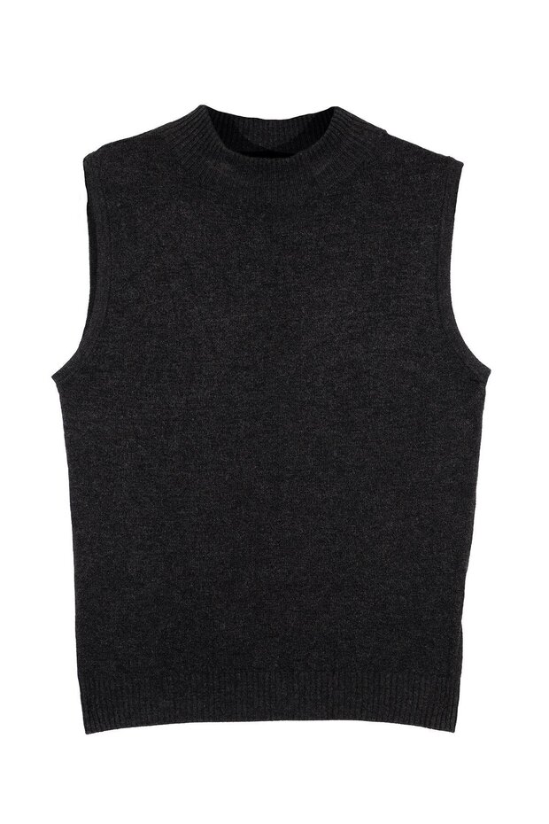 Antrasit Basic Triko Kazak - 6