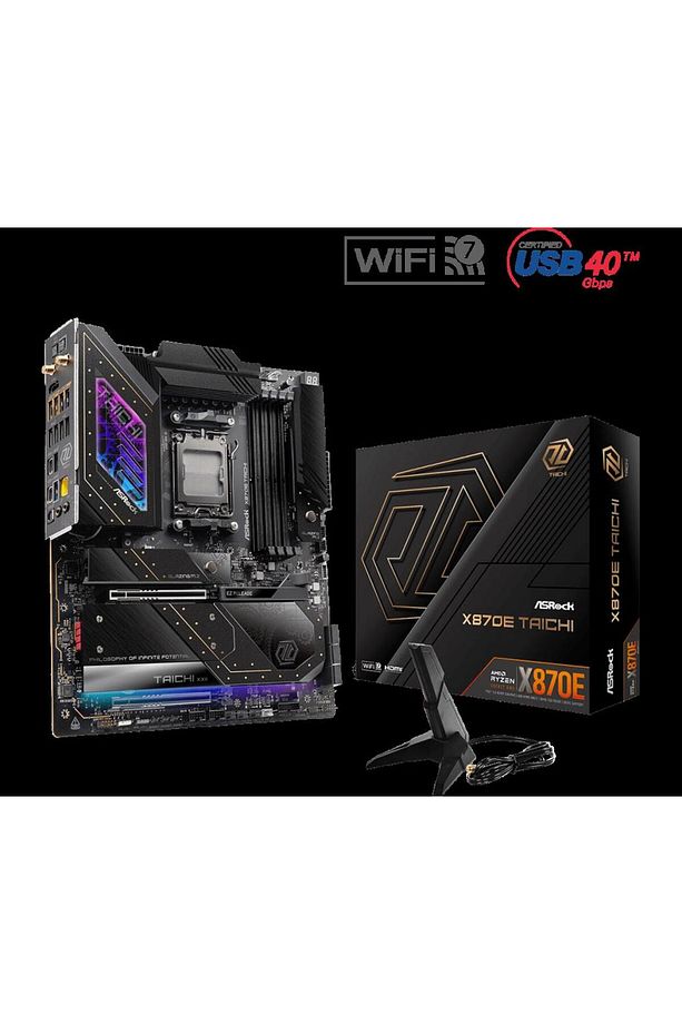 X870E Taichi DDR5 AM5 EATX Anakart - 1