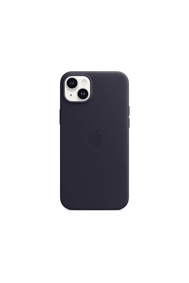 iPhone 14 Plus MagSafe Özellikli Deri Kılıf Mürekkep Moru MPPC3ZM/A - 5