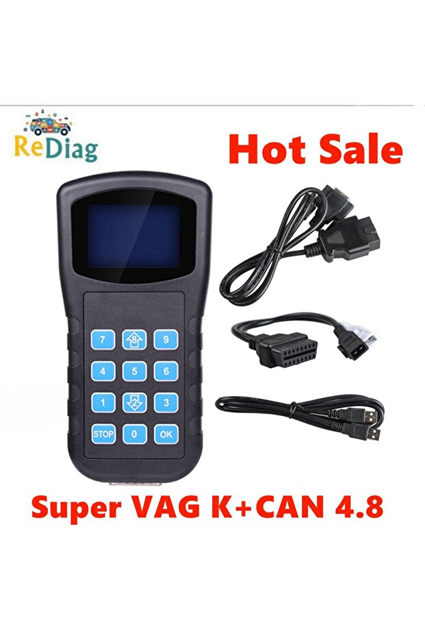 Super for VAG K+CAN Plus 4.8 Read Security Access Code+ Key Programmer+ tool K CAN plus V4.8 Fast... - 1