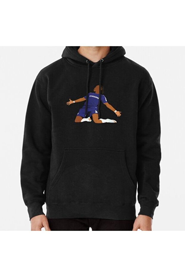 Drogba (Chelsea) Baskılı Sweatshirt - 1