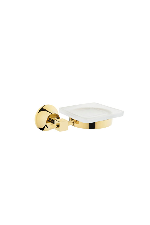 Juno Classic A4441823 Solid Soap Dish, Gold - 1