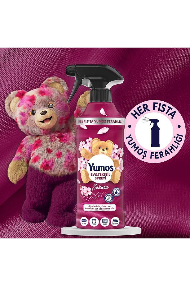 Ev Vetekstil Spreyi Orkide 450 ml X1 Lilyum 450 ml X1 Sakura 450 ml X1 - 8